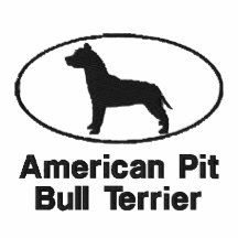 Oval Pit Bull Embroidered Shirt (Polo)