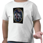 Oval plaque depicting Adam and Eve Tee Shirt