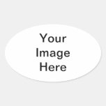 Oval Sticker