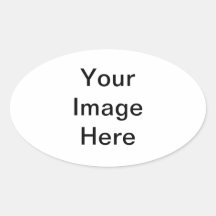 Oval Sticker