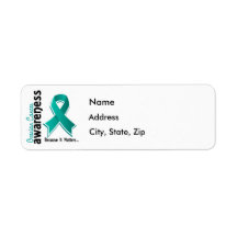 Ovarian Cancer Awareness 5 Custom Return Address Label