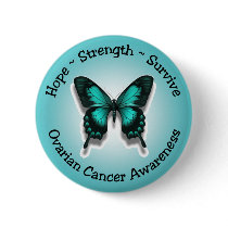 Ovarian cancer awareness button