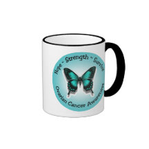 Ovarian cancer awareness mug
