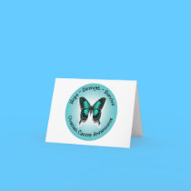 Ovarian cancer awareness notecard