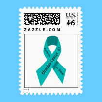 Ovarian cancer awareness postage stamp