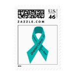 Ovarian cancer awareness postage stamp