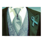 Ovarian Cancer Awareness, Teal Ribbon Posters