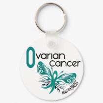 Ovarian Cancer BUTTERFLY 3.1 keychains