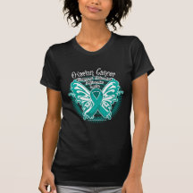 Ovarian Cancer Butterfly 3 T Shirts