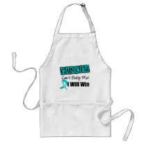 Ovarian Cancer Cant Bully Me I Will Win Apron