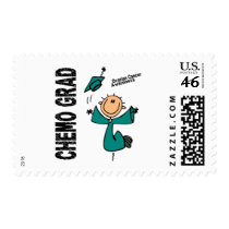 Ovarian Cancer CHEMO GRAD 1 Stamps