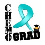 Ovarian Cancer Chemo Grad T Shirts