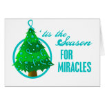 Ovarian Cancer Christmas Miracles Card