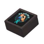 Ovarian Cancer Fight Like A Girl Rosie Premium Trinket Box