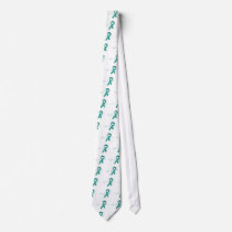 Ovarian Cancer - Fight Like a Girl Custom Ties