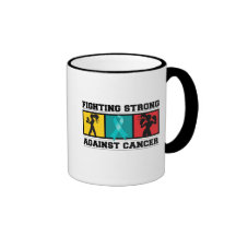 Ovarian Cancer Fighting Strong Mugs