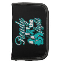 Ovarian Cancer Gloves Ready For The Fight Folio Planner