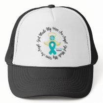 Ovarian Cancer God Made My Hero An Angel Hats