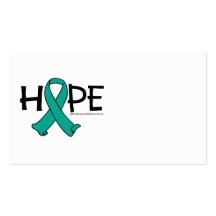 Ovarian Cancer Hope 2 Business Cards