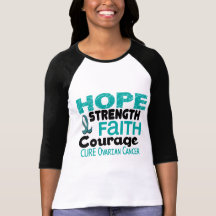 Ovarian Cancer HOPE 3 Tshirt