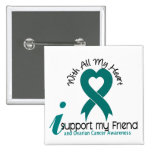 Ovarian Cancer I Support My Friend Pin