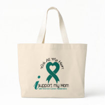 Ovarian Cancer I Support My Mom Bags