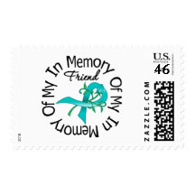 Ovarian Cancer In Memory of My Friend Stamp
