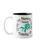 Ovarian Cancer In Memory of My Mother mugs