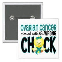 Ovarian Cancer Messed With The Wrong Chick Pin