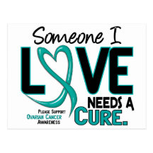 Ovarian Cancer NEEDS A CURE 2 Post Card