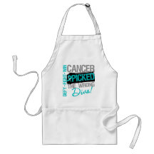 Ovarian Cancer Picked The Wrong Diva Aprons