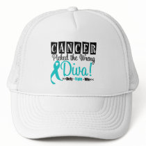 Ovarian Cancer Picked The Wrong Diva v2 Hat