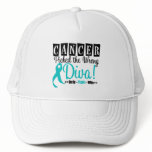 Ovarian Cancer Picked The Wrong Diva v2 hats