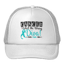 Ovarian Cancer Picked The Wrong Diva v2 Hat