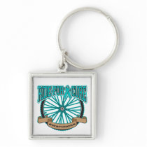 Ovarian Cancer Ride For Cure Key Chains