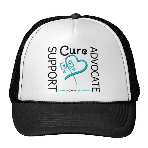 Ovarian Cancer Support Advocate Cure Mesh Hat