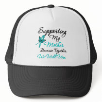 Ovarian Cancer Supporting My Mother Mesh Hat