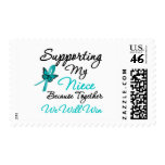 Ovarian Cancer Supporting My Niece Stamps
