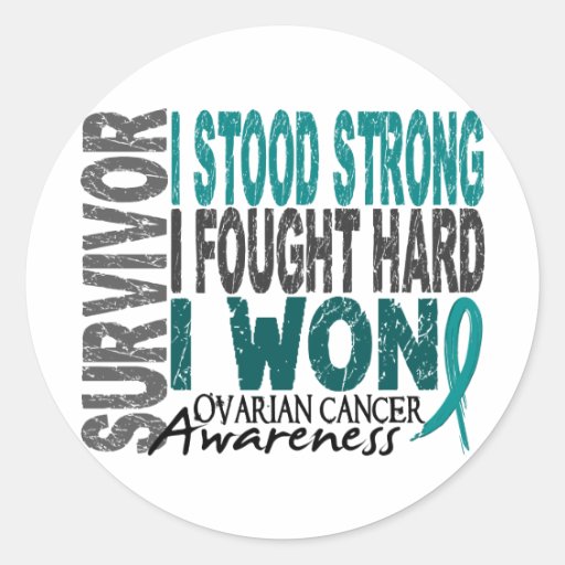 Ovarian Cancer Survivor 4 Sticker