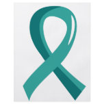 Ovarian Cancer Teal Ribbon 3 Full Color Flyer