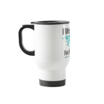 Ovarian Cancer Teal Tribal Ribbon Mom Coffee Mugs