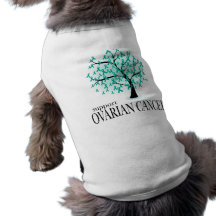 Ovarian Cancer Tree Pet Clothes