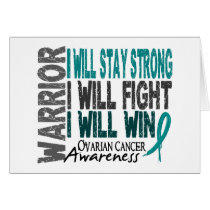 Ovarian Cancer Warrior Cards