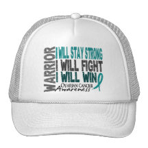 Ovarian Cancer Warrior Mesh Hat