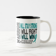 Ovarian Cancer Warrior Mugs