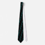 Ovarian Cancer's Teal Ribbon A4 ties