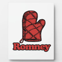 Oven Mitt Romney.png Display Plaque