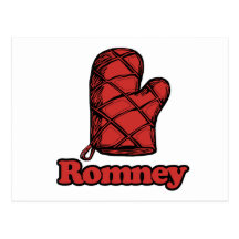 Oven Mitt Romney.png Post Cards