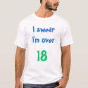 over 18 t-shirts