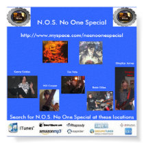 over 3' N.O.S. No One Special Poster posters by nosnoonespecial over 3' N.O.S. No One Special Poster posters